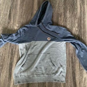 Blue and Grey hoodie